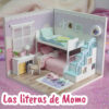 Una imagen de una miniatura montada concretamente la de las literas de momo